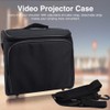 Laluky Video Projector Case, Projector Carrying Bag, Zipper Closure Projector