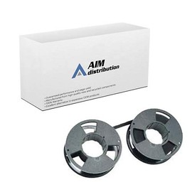 AIM Distribution Compatible Replacement for IBM 6400 Model i05/10/15 Black Printer Ribbons (6/PK) (57P2308)