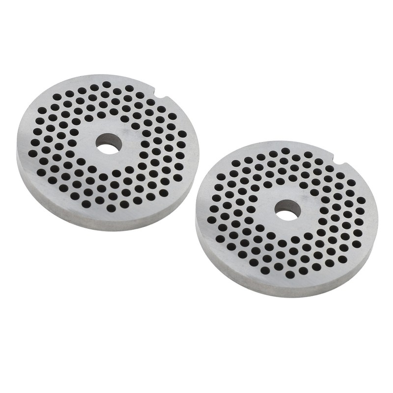 Stainless Steel Meat Grinder Plate Discs Blades Replacement 3mm Round