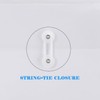 Legal Size Plastic Envelopes with String Tie Closure, 1-1/4" Expansion