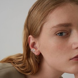 TIGER RIDER Bee Sterling Silver Earrings for Women Gold Plated Bee Claw Earrings Silver Jewelry Earrings Gifts for Birthdays Christmas Gifts