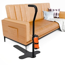 cernzard Stand Assist with Cup Holder & Safety Handle, 6-Level Adjustable Height Chair Couch Lift Aid Supports 400 lbs, Daily Mobility Rail for Sofa, Recliner, Chair, for Elderly, Disabled