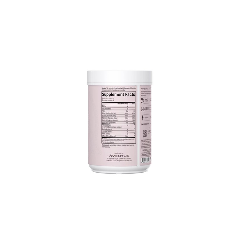 Aventus Booty Pump Pre-Workout Powder | Pump, Strength and Energy