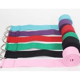 Yoga Strap / Yoga Equipment / Stretching Aid Yoga Strap (Random Color) 10ea
