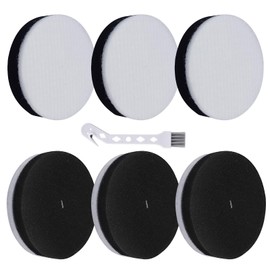 Erinice NEU100 Replacement Filter Compatible with Eureka Airspeed Compact Bagless Upright Vacuum NEU100 NEU10AE4 NEU10AE5 NEU102 Series Washable Foam Filters, Compare to Part # E0106, 6 Pack