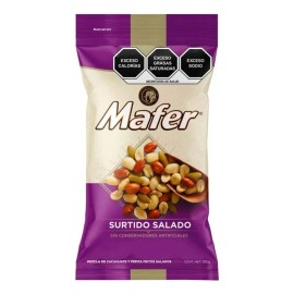 Cacahuates Salados Surtidos Mafer 170gr