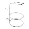 Leku Safety Razor Stand, 2 in 1 Men's Stainless Steel