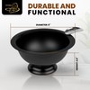 Stinky Cigar Personal Size Ashtray with 1 Stirrup, Wind Resistant