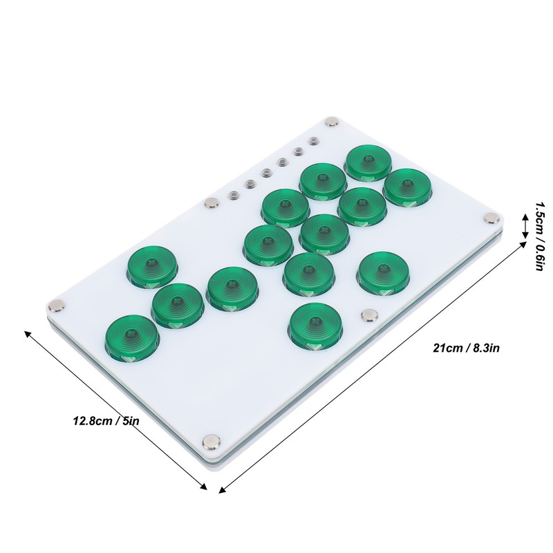 All Button Arcade Controller Arcade Fighting Stick 14 Keys All