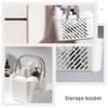 ULTECHNOVO Small Storage Basket Household Organizer Baskets for Bathroom Kitchen