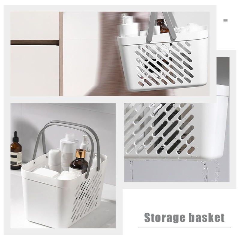 ULTECHNOVO Small Storage Basket Household Organizer Baskets for Bathroom Kitchen
