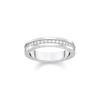 THOMAS SABO TR2254-051-14 Women's Ring with White Stones Pavé Silver