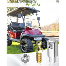 Replaces 1012333 1010954 Transmission Cable End Ball Stud Kit Fit for Club Car DS Gas 1984-Up Precedent 2004-2014 Gas Golf Cart