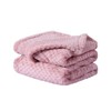 sourcing map Flannel Fleece Bed Blankets, Soft Warm Microfiber Blanket,