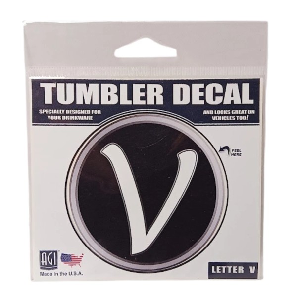 AGI Round Tumbler Decal Sticker Durable Drinkware & Vehicle Accessory