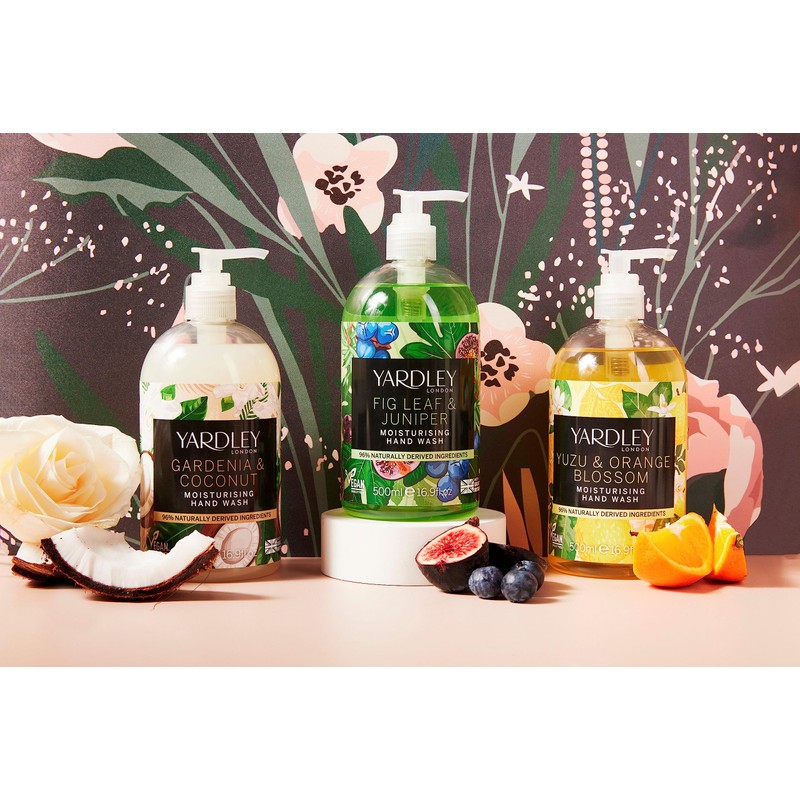 Yardley London Deluxe Gardenia Botanical Hand Wash Coconut 500ml