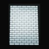 DIYology Bricks Texture Plastic Embossing Folders for Cards Making Bricks
