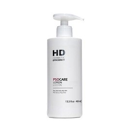 HD Cosmetic Efficiency PSOCARE LOCIÓN 400 mL, loción altamente hidratante para pieles secas a muy secas con tendencia psoriásica.