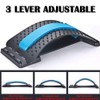 MOHAK Back Massager Lumbar Support Stretcher Relaxation Mate Spinal Pain