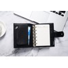 Moterm Pocket Regular Rings Planner - Genuine Leather Binder Organiser