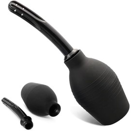 Enema Anal Vaginal, Ducha de Silicona, Reutilizable, para Hombres y Mujeres. Dispositivo de Higiene Ducha Anal y Vaginal, Fácil Limpieza. 310 ml