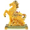 BOYULL Large Size Chinese Zodiac Horse Year Golden Resin Collectible
