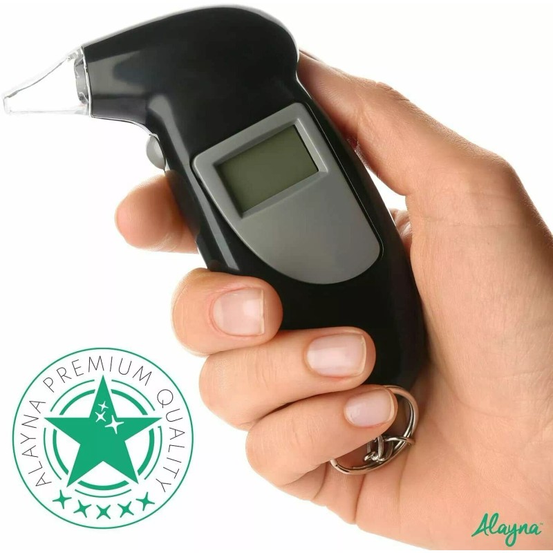 Alayna Portable Breathalyzer to Test Alcohol - Professional Grade Accuracy
