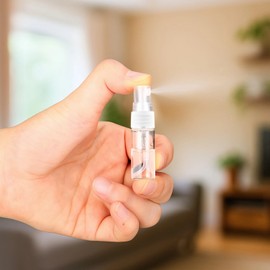 Varku 100 Pcs Mini Glass Spray Bottles, 3ml Transparent Perfume Sample Bottles with Leak-Proof Design, Travel Size Spray Bottles for Fragrance, Essential Oils, Facial Mist, and More