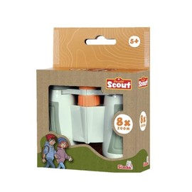 SIMBA Scout 109452671 Beginner's Binoculars 8x Magnification 11 cm with Cord for Ages 3 Years and Up