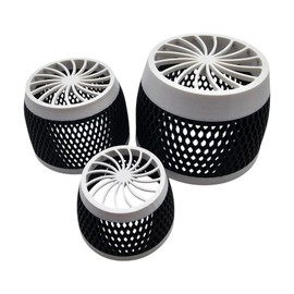 Anemone Guard Nem Guard Direct Replacment for EcoTech Marine VorTech MP10 & MP40 & MP60 (White-Black-White (Tri-Color), MP40)