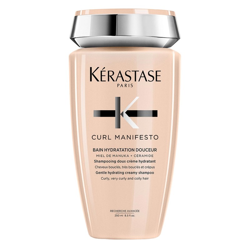 Kérastase Curl Manifesto Bain Hydratation Douceur, Shampoo para Cabello Rizado,