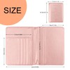 2 Pack Passport Holder Travel Cover Case, T Tersely Leather