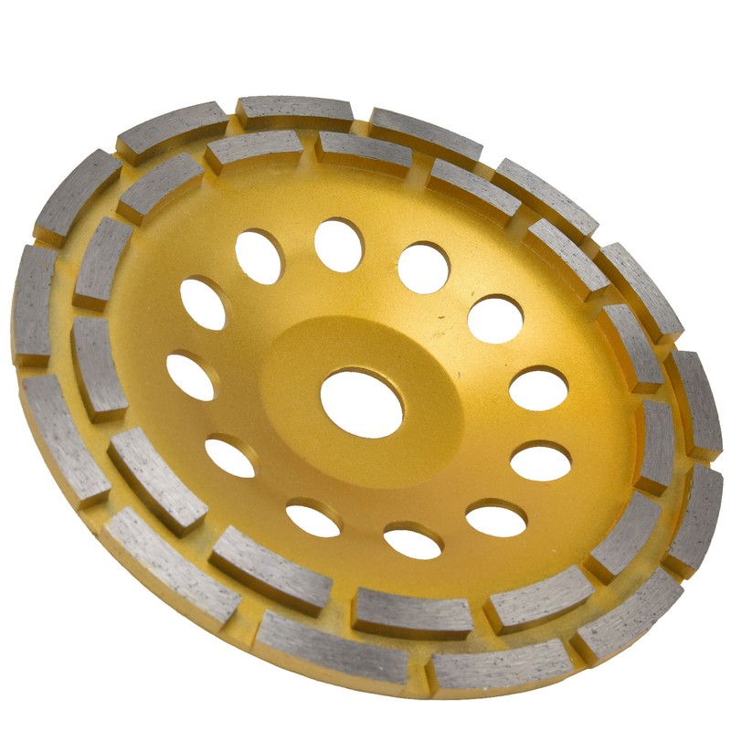 Diamond Cup Grinding Wheel Double Row Concrete Grinding Wheels for