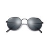 Pro Acme Glass Round Sunglasses for Women Men, Metal Frame