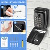 Xndryan Key Safe Wall Mounted, Police Approved Key Lock Box
