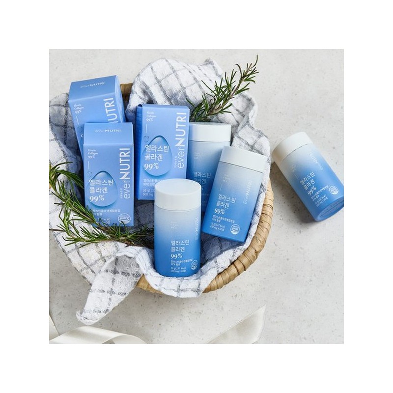 에버뉴트리 엘라스틴 저분자 피쉬콜라겐 99% 1박스 EverNutri Elastin Low Molecular