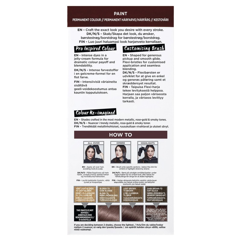 L'Oréal Colorista Paint Marsala Burgundy Permanent Hair Dye