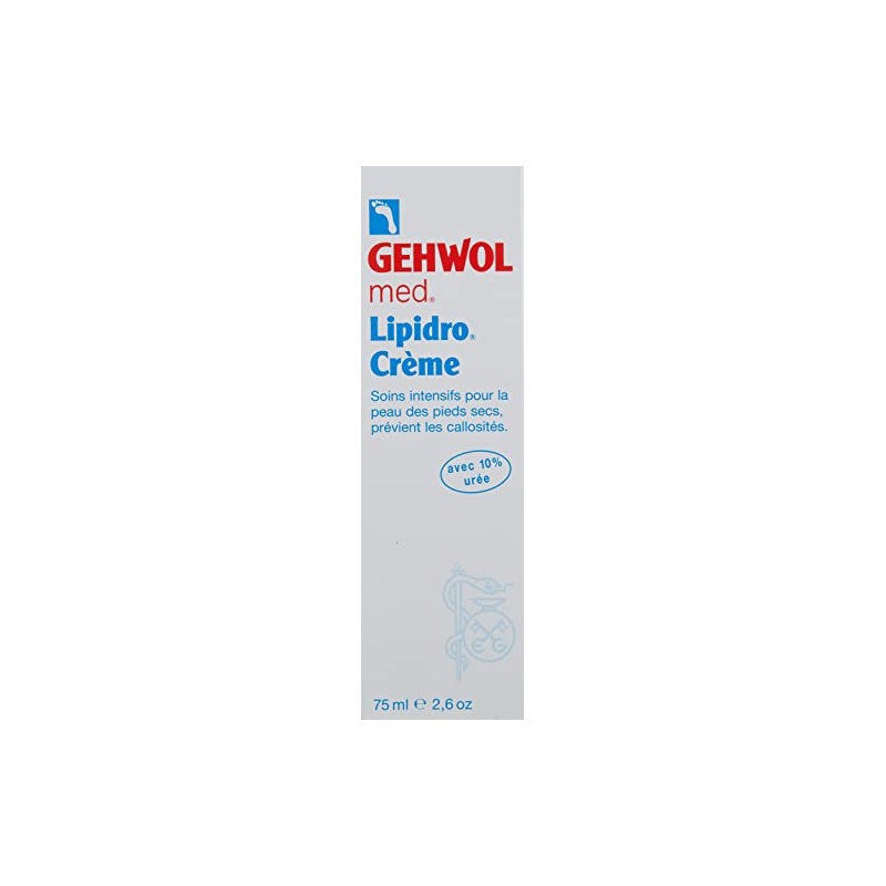 Gehwol Med Lipidro Crema para Unisex, 2.6 onzas líquidas (paquete
