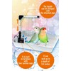 SUPLIMANIA　 bird shower　 parakeet fountain bath　 bird bath for cage　