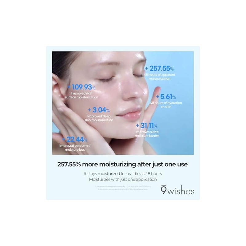 [9wishes] Hydra Ampule Toner 5.1Fl. Oz, 150ml Powerful Hydration with