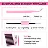 Volume Lashes Extension Kit 20MM Mink Lashes Clusters 120D Thick