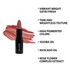 Lord & Berry ABSOLUTE Bright Satin Pigmented Lipstick, Pale Mauve,