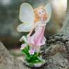 4Pcs/Set Fairy Statue Elf Sculpture Art Craft Outdoor Courtyard Garden
