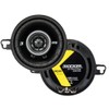 4 x Kicker 43DSC3504 3.5-Inch 30W 2-Way Coaxial Speakers (2