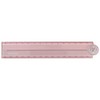MOTion 209822 Slim Folding Ruler with Protractor, 11.8 inches (30