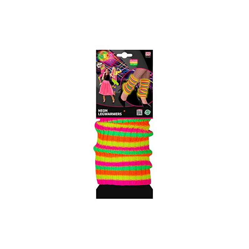 W WIDMANN MILANO Party Fashion - Neon Leg Warmers Costume