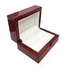 Cherry Wooden Wedding/ Bridal Set Double Ring Jewelry Gift Box