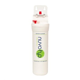 NuvoH2O Water Heater System – Salt-Free Water Softener Cartridge – Prevents Hard Water Scale Buildup, Extends Water Heater Life – Compact, Eco-Friendly