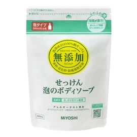 Additive-free soap foam body soap refill 450ml