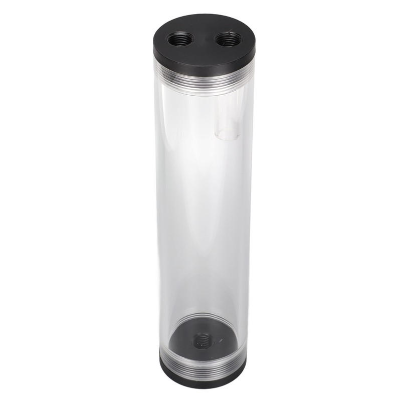 Water Cooling Reservoir 210mm/8.3in Length Acrylic Plastic Material 3 Holes